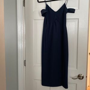 TOPSHOP size Small blue/gray Dress